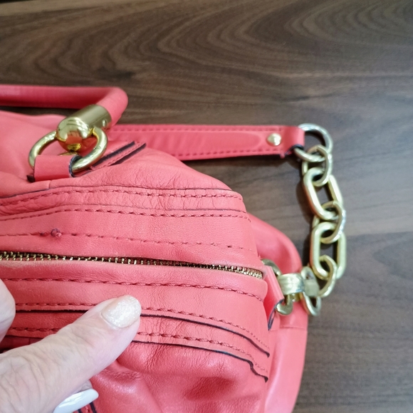 Coach Coral Leather Women's Bag - Picture 9 of 16